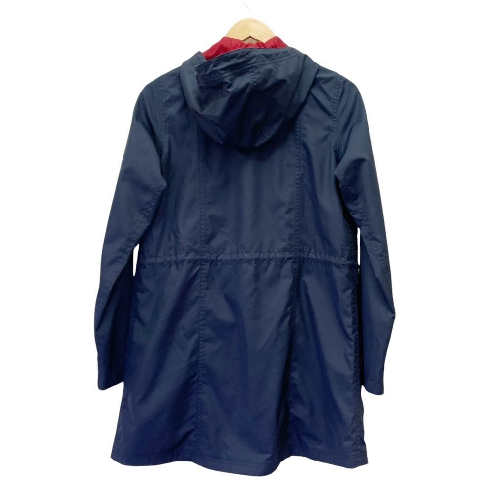 Burton DryRide Hooded Raincoat Windbreaker Navy Blue Size Small Anorak Jacket - Picture 5 of 12